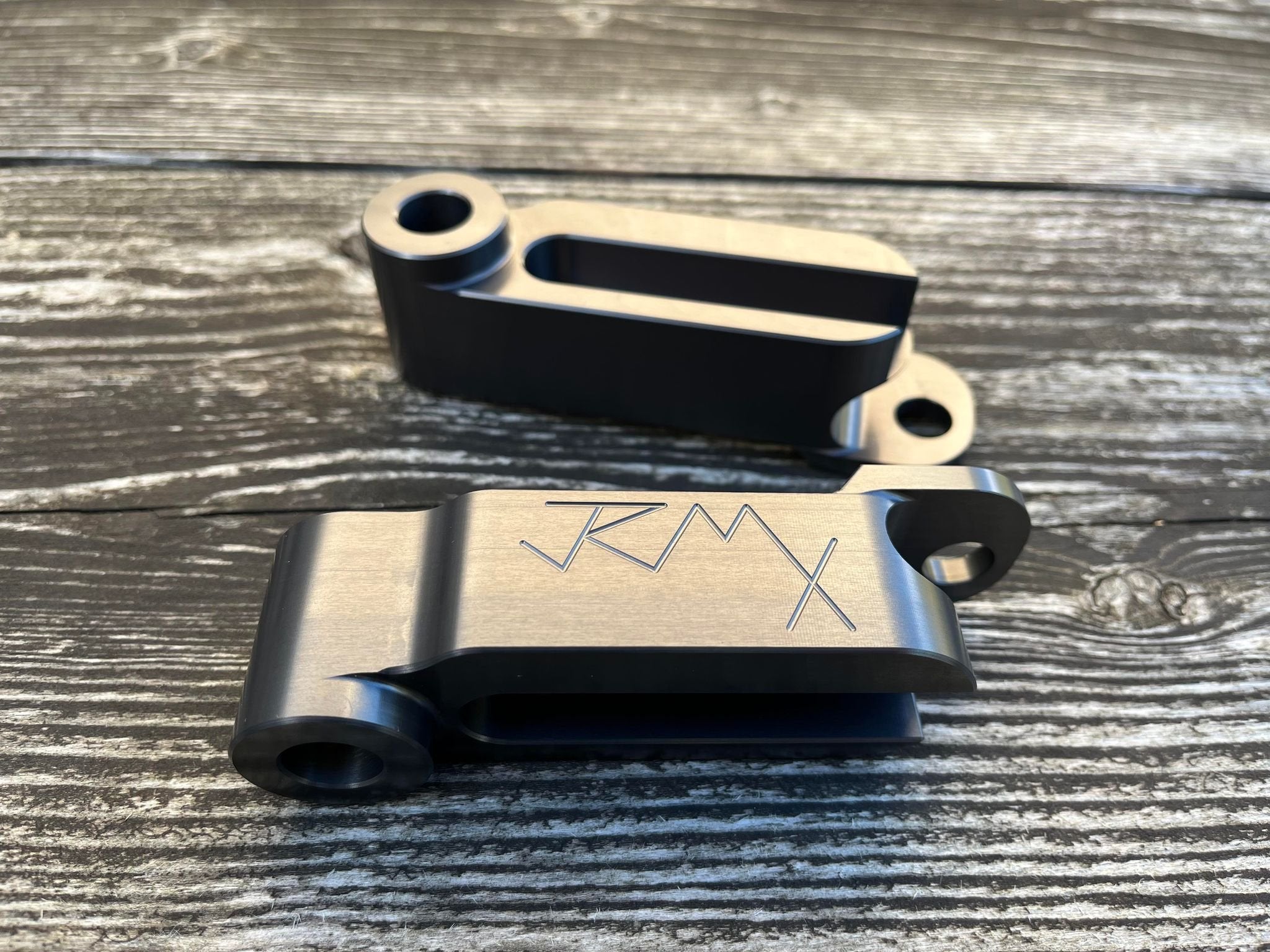 JRMX KLX110 Brake Arm Delete - Gray